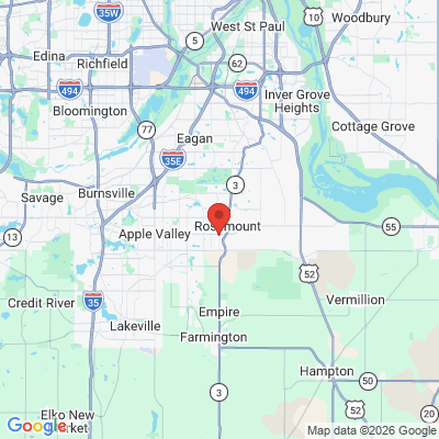 Map to  office in Rosemount, MN