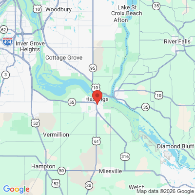 Map to  office in Hastings, MN