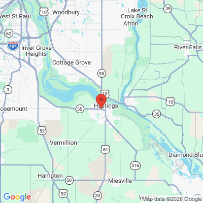 Map to  office in Hastings, MN