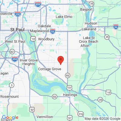 Map to  office in Cottage Grove, MN