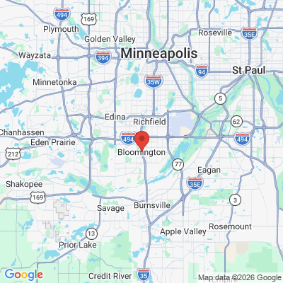 Map to  office in Bloomington, MN
