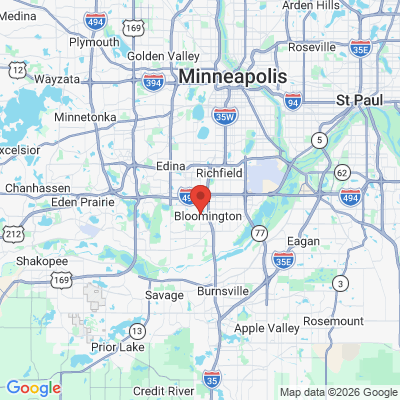 Map to  office in Minneapolis, MN