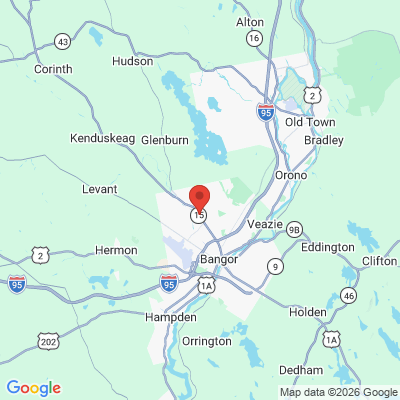 Map to  office in Bangor, ME