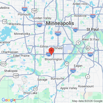 Map to  office in Minneapolis, MN