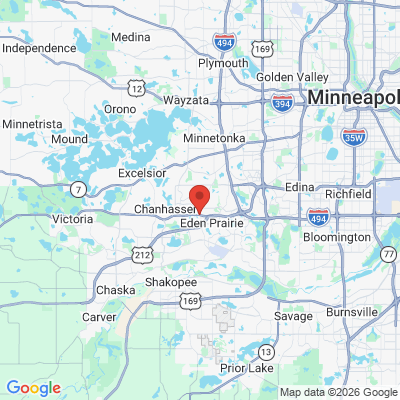 Map to  office in Eden Prairie, MN