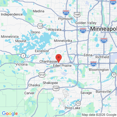 Map to  office in Eden Prairie, MN