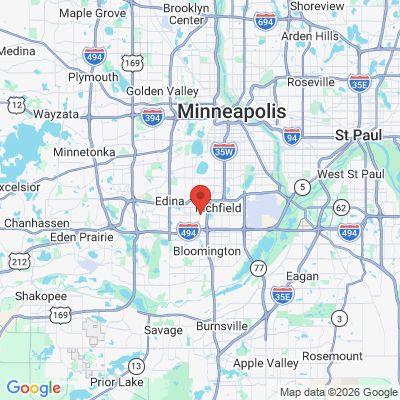 Map to  office in Minneapolis, MN