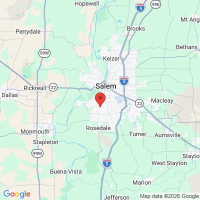 Map to Friendship Dental Center: Ramillosa R Anthony DDS office in Salem, OR
