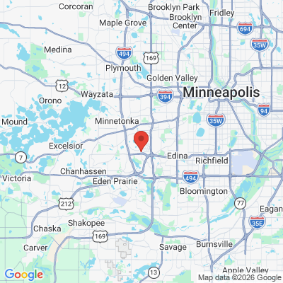 Map to  office in Minnetonka, MN
