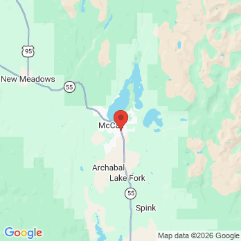 Map to McCall Dental Care office in Mc Call, ID