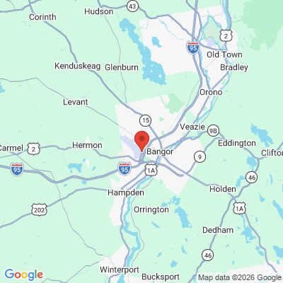 Map to  office in Bangor, ME