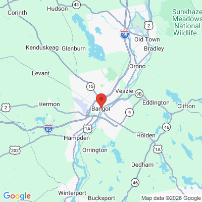 Map to  office in Bangor, ME