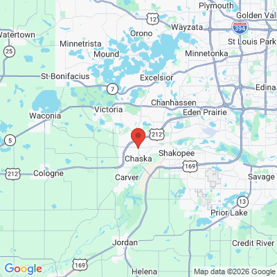 Map to  office in Chaska, MN