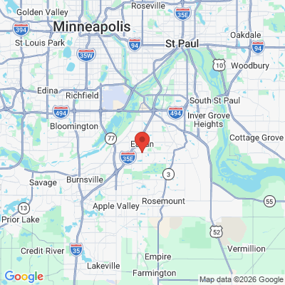 Map to  office in Eagan, MN