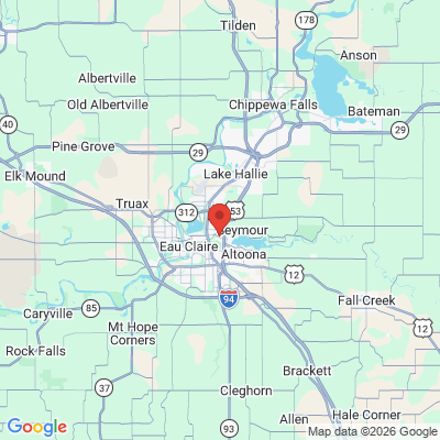 Map to  office in Altoona, WI