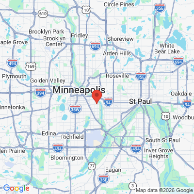 Map to  office in Minneapolis, MN