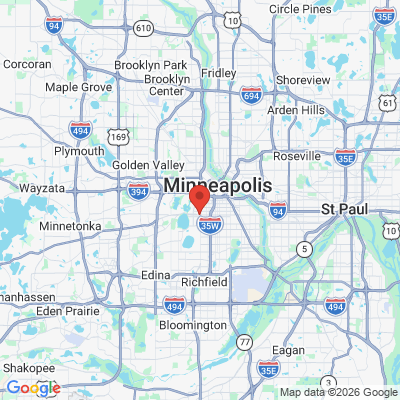 Map to  office in Minneapolis, MN