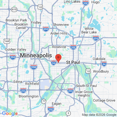 Map to  office in Saint Paul, MN