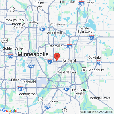Map to  office in Saint Paul, MN
