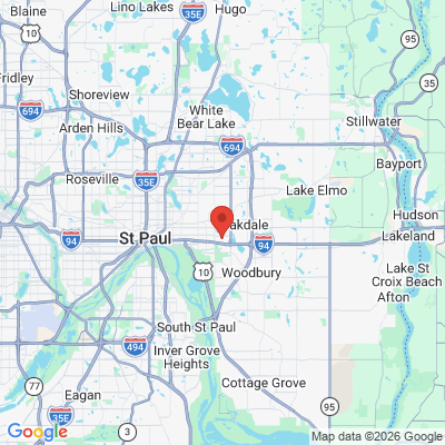 Map to  office in Maplewood, MN