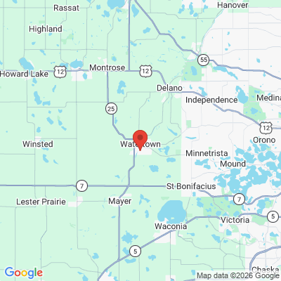 Map to  office in Watertown, MN