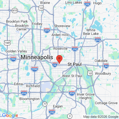 Map to  office in Saint Paul, MN