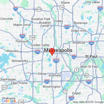 Map to  office in Minneapolis, MN