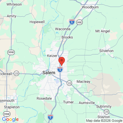 Map to  office in Salem, OR