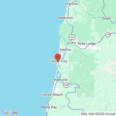 Map to  office in Lincoln City, OR