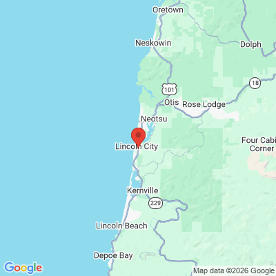 Map to  office in Lincoln City, OR