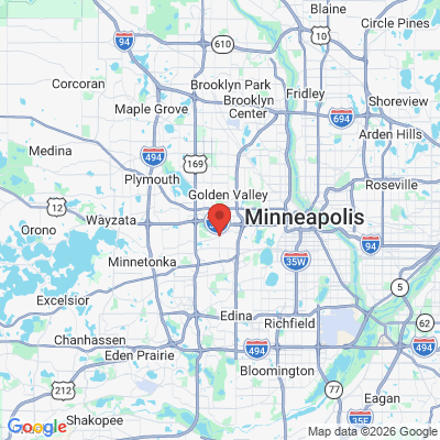 Map to  office in Saint Louis Park, MN