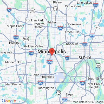 Map to  office in Minneapolis, MN