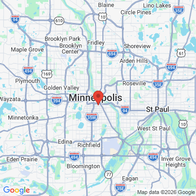 Map to  office in Minneapolis, MN