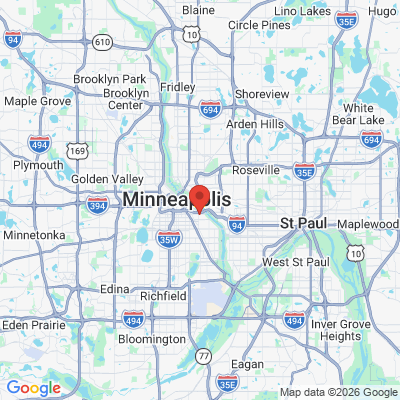 Map to  office in Minneapolis, MN