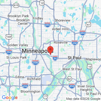 Map to Kimberly M Ledermann, DDS office in St Paul, MN