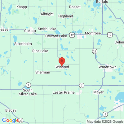 Map to  office in Winsted, MN