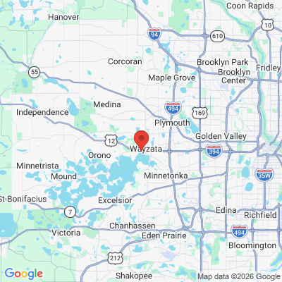 Map to  office in Wayzata, MN