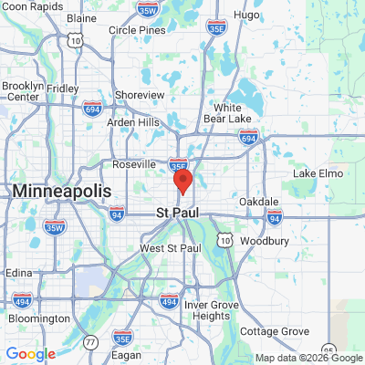 Map to  office in Saint Paul, MN