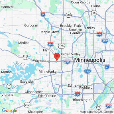 Map to  office in Minnetonka, MN