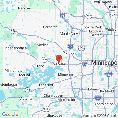 Map to  office in Wayzata, MN