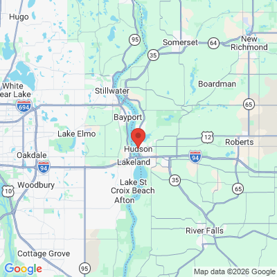 Map to  office in Hudson, WI