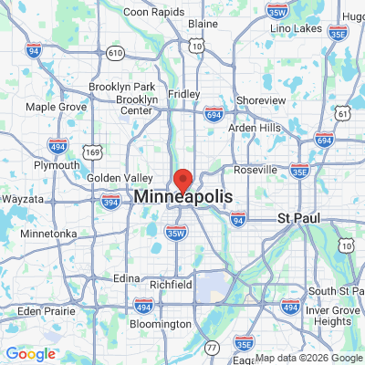 Map to  office in Minneapolis, MN
