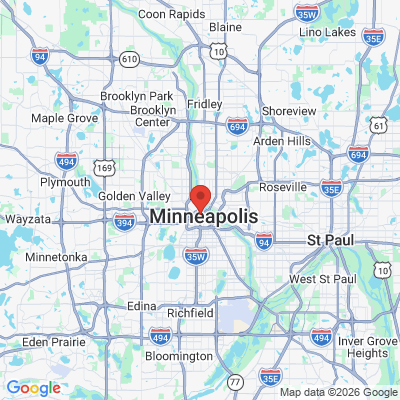 Map to  office in Minneapolis, MN