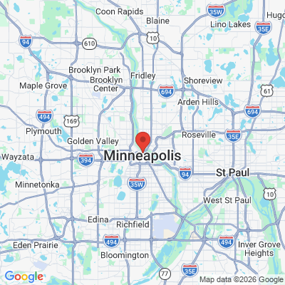 Map to  office in Minneapolis, MN