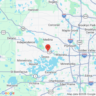 Map to  office in Long Lake, MN