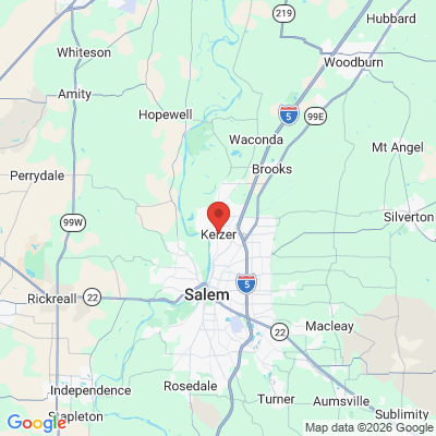 Map to  office in Keizer, OR
