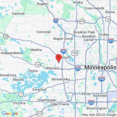 Map to  office in Plymouth, MN