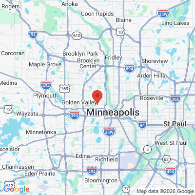 Map to  office in Minneapolis, MN