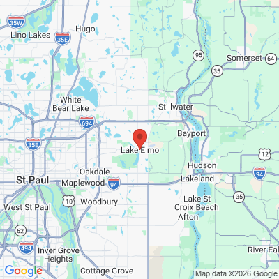 Map to  office in Lake Elmo, MN
