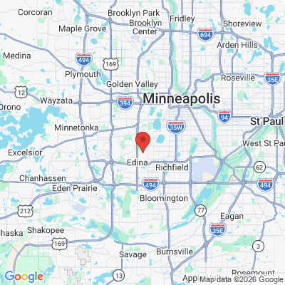 Map to  office in Edina, MN